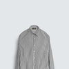 White and Black Striped Premium Cotton Shirt