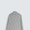 White and Black Striped Premium Cotton Shirt