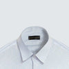 White and Blue Striped Premium Cotton Shirt