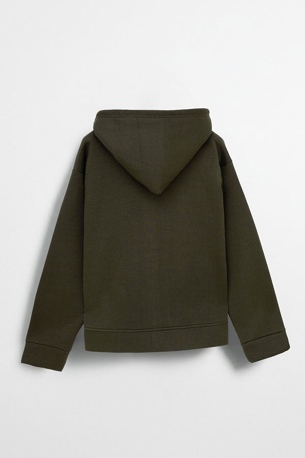 Green Essential Hoodie