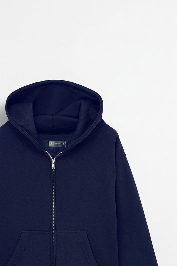 Navy Blue Essential Hoodie