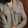 Sahara Olive Lux Linen Shirt
