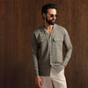 Sahara Olive Lux Linen Shirt