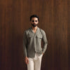Sahara Olive Lux Linen Shirt