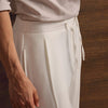White Flow Comfort Fit Lux trousers