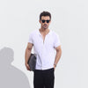 White Signature Knitted Soft Cotton Shirt