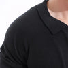 Black Signature Knitted Soft Cotton Shirt