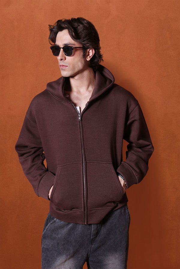 Brown Essential Hoodie
