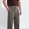 Earth Wide Leg Pleated Chinos