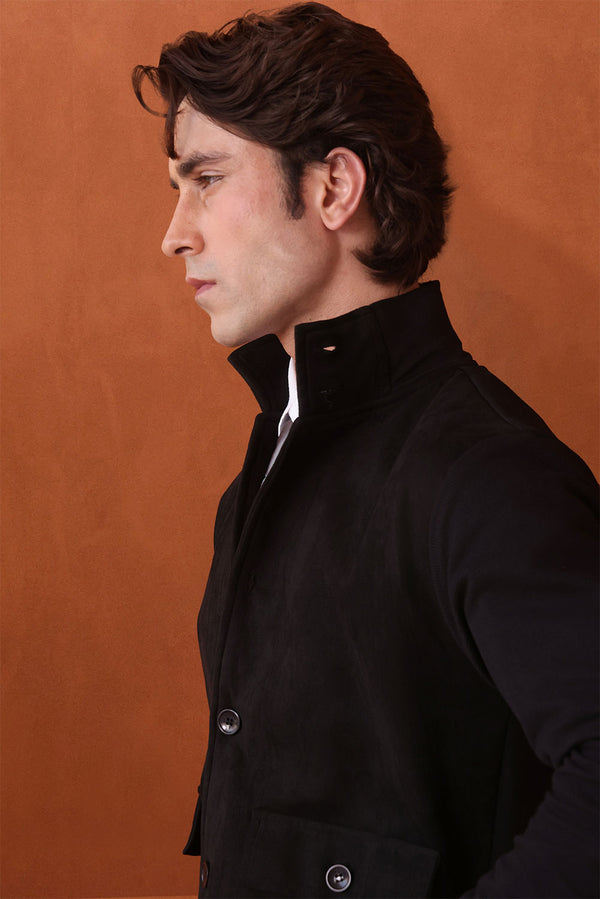 Suede-Front Heritage Jacket