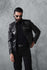 Black Faux Leather Racer Jacket