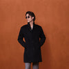 Wool Funnel Neck Coat
