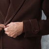 Brown Wool Pea Coat