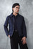 Navy Twill Regular Fit Jacket With Pockets