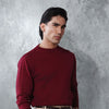 Maroon HQ Knitted Full Sleeves T-shirt