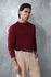 Maroon HQ Knitted Full Sleeves T-shirt