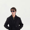 Black Wool Pea Coat