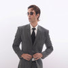 Grey Prince of Wales Check Suit Premium Trousers