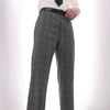 Grey Prince of Wales Check Suit Premium Trousers