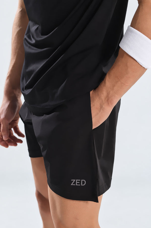 Black COURTFLOW™ Sports Shorts