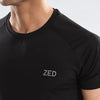Black COURTFLOW™ Anti-Odor Active Tee