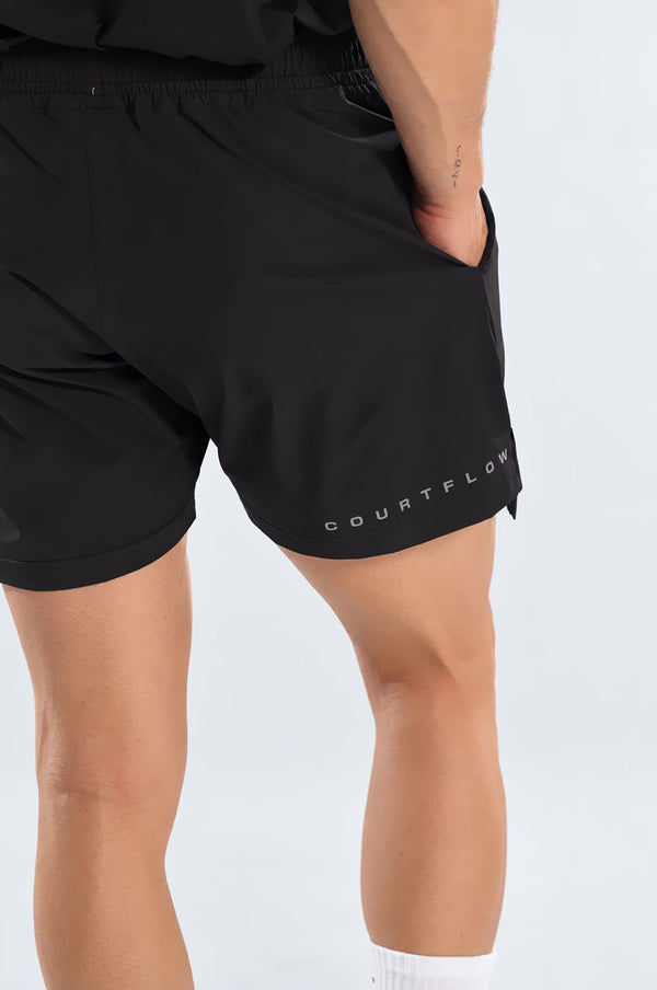 Black COURTFLOW™ Sports Shorts
