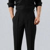 Premium Black Double Buckle Gurkha Trousers