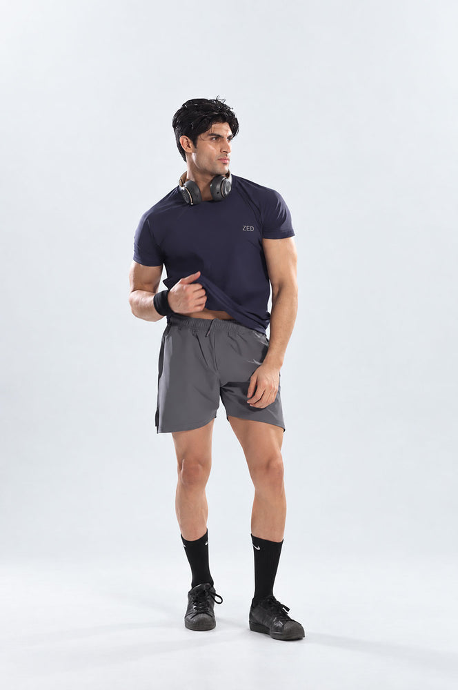 Navy Blue COURTFLOW™ Anti-Odor Active Tee