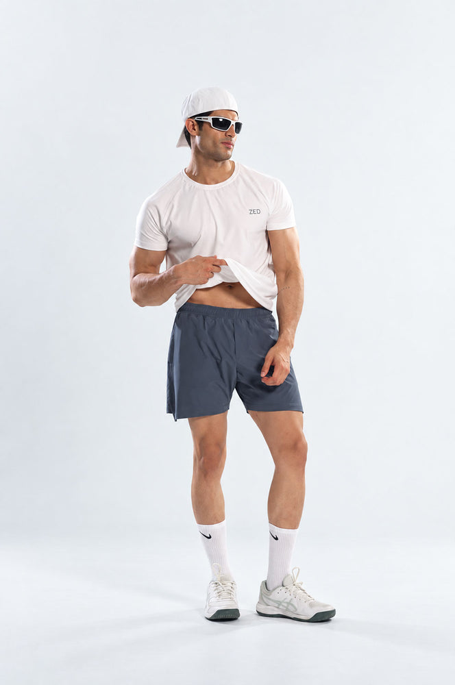 White COURTFLOW™ Anti-Odor Active Tee