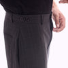 Charcoal Prince of Wales Check Suit Premium Trousers