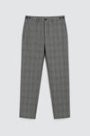Grey Prince of Wales Check Suit Premium Trousers