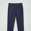 Navy Hand Tailored Premium Pinstripe Trousers