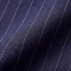 Navy Hand Tailored Premium Pinstripe Trousers