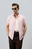 Pink Linen Half Sleeves Shirt