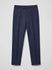 Navy Hand Tailored Premium Pinstripe Trousers