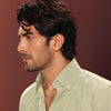 Pistachio Chambray Oxford Shirt