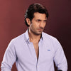 Blue Mist Chambray Oxford Shirt