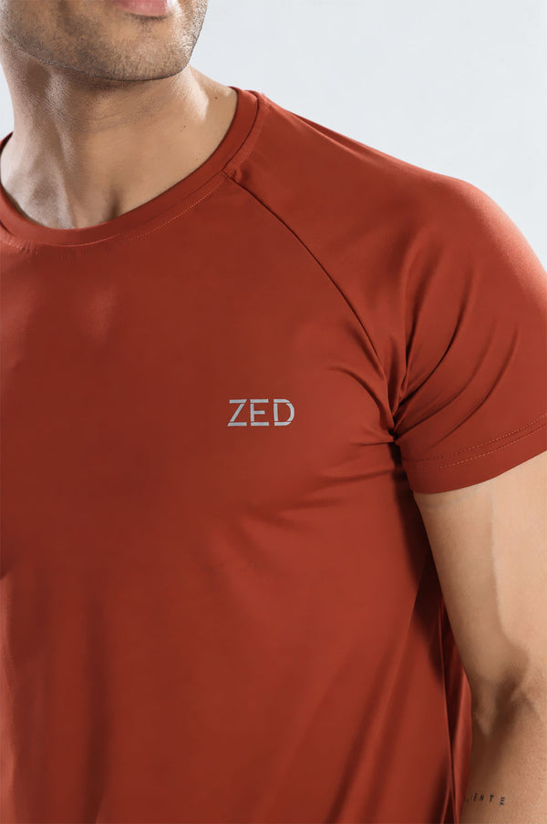 Rust COURTFLOW™ Anti-Odor Active Tee