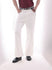 White Soft Cotton Bootcut Trousers