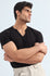 Black Bordeaux V-Neck T-shirt