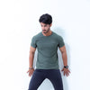 Olive Dry-Fitt Poly Tee