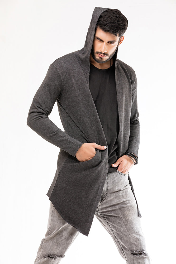 Charcoal Grey Mens Oversized Grey Hoodie Loungeable Mens Charcoal