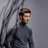Charcoal Full Sleeves Turtle Neck