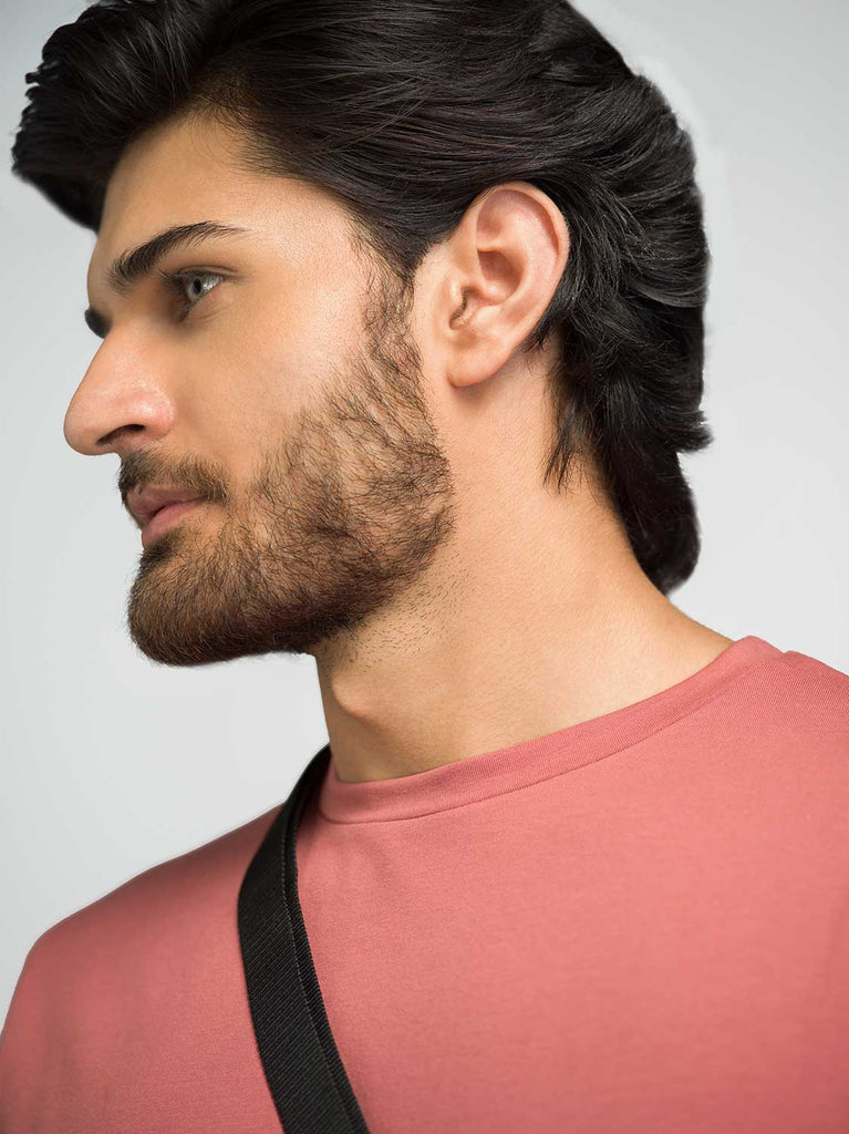 Deep Pink Crew Neck Zed