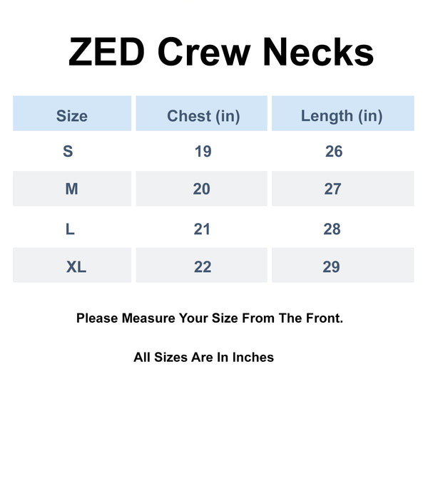 Black Full Sleeves Crew Neck