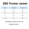 Maroon Trucker Jacket