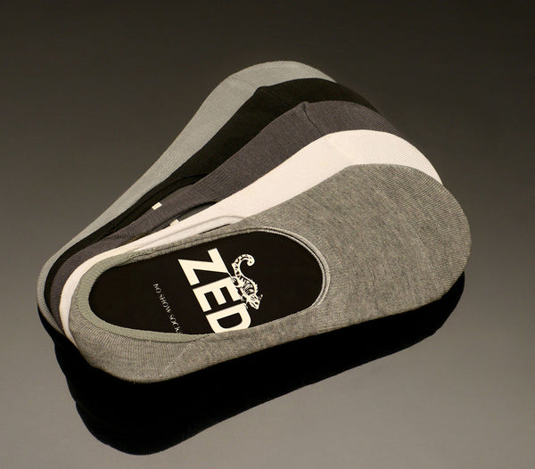 ZED Liner Socks- No Show Socks (Pack of 3)