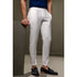 White Cropped Tailored Pants